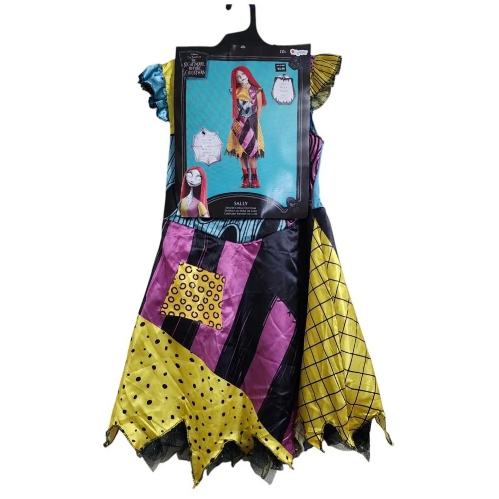 Girls‎ L (10-12) Sally Deluxe Costume Nightmare Before Christmas Halloween - Picture 2 of 15
